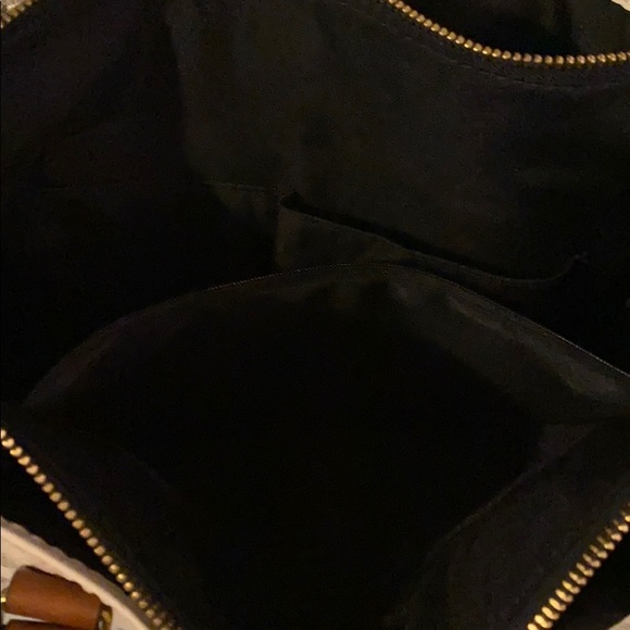 Fossil Color Block Leather Handbag (Moving Sale) - Picture 9 of 10